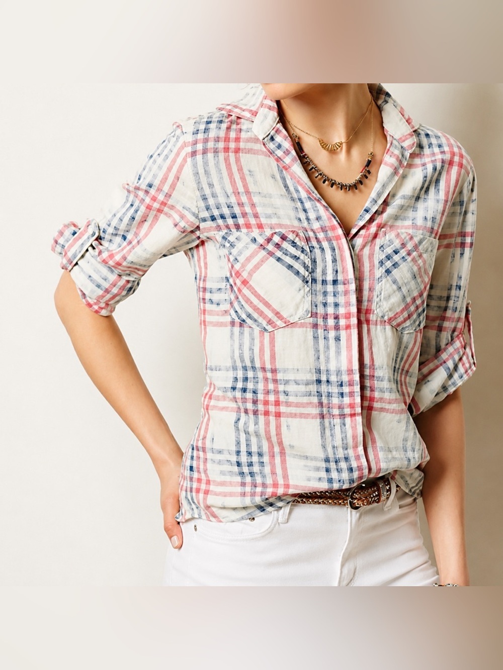 Cloth & Stone Tulare button down, XS